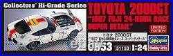 Hasegawa 1/24 Toyota 2000GT 1967 Fuji 24H Race Super Detail Model Kit CH53
