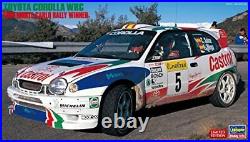 Hasegawa 1/24 Toyota Corolla WRC 1998 Monte Carlo Rally Winner Plastic model 20