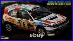 Hasegawa 1/24 Toyota Corolla WRC 1998 New Zealand Rally Winner Model kit F/S