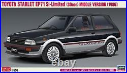Hasegawa 20425 Toyota Starlet EP71 Si Limited (3-Door) Mid 1/24 Scale Kit F/S