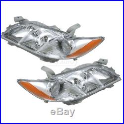 Headlights Headlamps Left & Right Pair Set for 07-09 Toyota Camry (Japan Model)