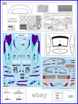 Hobby Design Alpha Model Rocket Bunny Gr Yaris 1/24 Toyota Full Detail Kit Am02