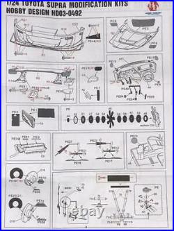 Hobby Design Toyota Supra Modification Kits HD03-0492