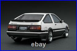 IG-model 143 Toyota Corolla Levin (AE86) 3-Door GT Apex White/Black? IG0471