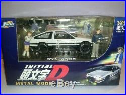 Initial D Metal Model Kit 124 Diecast Toyota Trueno AE86 RARE By Jada Toys