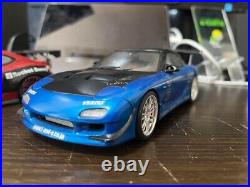 JDM Cars TOYOTA 86, RX-7 FD3S, SILVIA S15, 3×Cars Set Assembled Model Kit 124