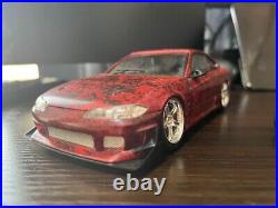 JDM Cars TOYOTA 86, RX-7 FD3S, SILVIA S15, 3×Cars Set Assembled Model Kit 124