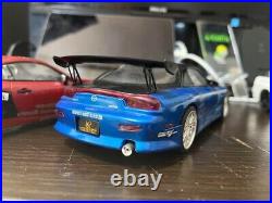 JDM Cars TOYOTA 86, RX-7 FD3S, SILVIA S15, 3×Cars Set Assembled Model Kit 124