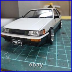 JDM Drift Car Legend TOYOTA COLLORA LEVIN AE86 Low Down Assembled Model Kit 124