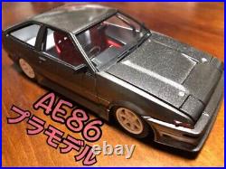 JDM Drift Car Legend TOYOTA SPRINTER AE86 TRUENO Low Down Assembled Kit 124