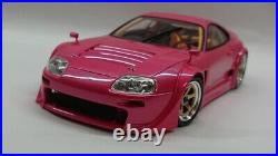 JDM Legendary Car Castrol TOYOTA JZA80 SUPRA Street Ver Assembled MODEL KIT 124