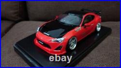 JDM Sport Car Legend TOYOTA 86 ZN6 W WORK Drift Custom Assembled Model Kit 124