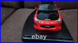 JDM Sport Car Legend TOYOTA 86 ZN6 W WORK Drift Custom Assembled Model Kit 124