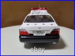 JDM VIP Car Legend TOYOTA CROWN POLICE CAR Aichi Police Assembled Model Kit 124