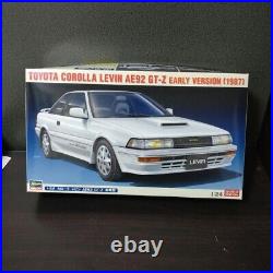 JDM Vintage Car Legend 1987 TOYOTA COROLLA LEVIN AE92 GT-Z Model Kit 124 New