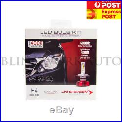 JW Speaker H4 Hi/Lo LED 6000K Model 4000 EVOLUTION Headlight Conversion Kit HRV