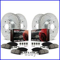 K5871 Powerstop Brake Disc and Pad Kits 4-Wheel Set Front & Rear New for Prius