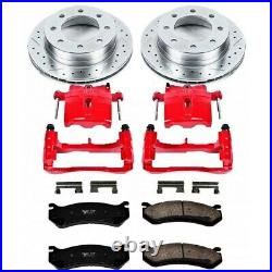 KC2324 Powerstop Brake Disc and Caliper Kits 2-Wheel Set Front for Toyota Tundra