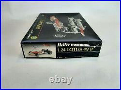 Lotus 49B Gold Leaf 1/24 Model Racing Car Heller Humbrol # 80749 NEW