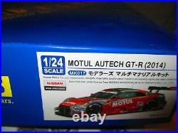 MOTUL AUTECH GT-R (2014) PHOTO ETCH & RESIN 124 Le MANS TOYOTA RACE CAR