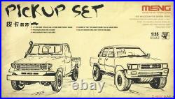 Meng Model 1/35 VS-007 Pickup Set (Set of 2) Model Kit