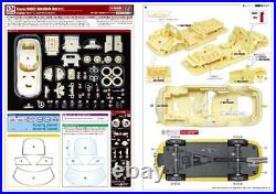 Modelers 1/24 Toyota 2000GT Speed? Record Car Resin Kit QM2402K