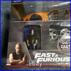 Movie Fast & Furious Brian's TOYOTA SUPRA JZA80 Diecast Model Kit 124 New