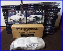 NEW DeaGOSTINI TOYOTA GT2000 1/10 car Model kit DIY vol. 1- 65 complete set