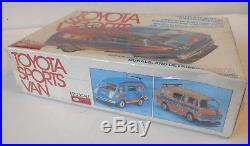 NIB Sealed MiniCraft Toyota Sports Van 1/20 Scale Plastic Vintage Model Kit Yota