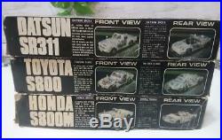 NITTO CRYSTAL SERIES DATSUN SR311 & TOYOTA S800 & HONDA S800M Set #11476
