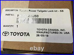 New Oem Toyota 19-21 Tundra Power Tailgate Lock Kit 5.5' & 6.5' Bed Models
