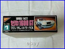 Nichimo TOYOTA CELICA 1600GT TA22'70 1/24 Model Kit #20634