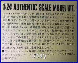 Nitto Toyota Sports 800 1/24 Model Kit #20541