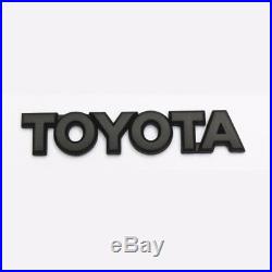 OEM Model Nameplate Emblem matte Black Kit Set of 3 for Toyota Tacoma New A
