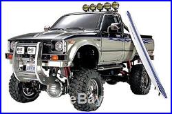 Off-road vehicle Toyota Hilux High Lift RC model kit with electric motor, Tamiya
