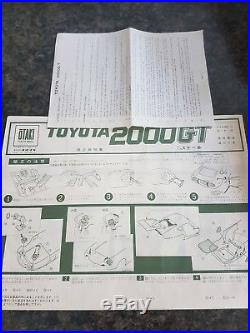Otaki 1/16 Toyota 2000GT Motorized Great Condition Complete Very Rare