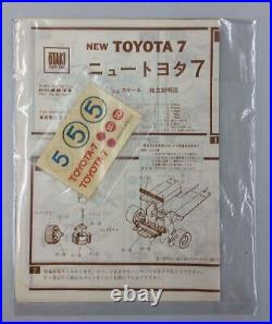 Otaki 1/24 New Toyota 7 Motor Rise Model Car assembly Kit with Box Used Japan
