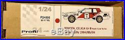Profil 24 124 Toyota Celica Twincam Safari 84 85 86 Not Aoshima Beemax Tamiya