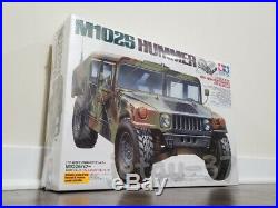 RARE TAMIYA 1/12 scale 4WD military M1025 Hummer R/C model kit NEW USA