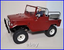 RC4WD CUSTOM TOYOTA Cruiser Body Convertible Model. & RC4WD Gelande II Chassis