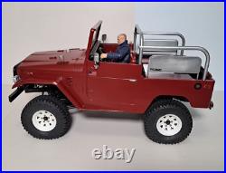 RC4WD CUSTOM TOYOTA Cruiser Body Convertible Model. & RC4WD Gelande II Chassis