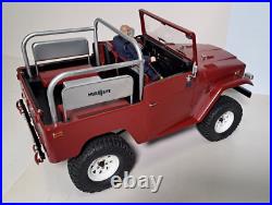 RC4WD CUSTOM TOYOTA Cruiser Body Convertible Model. & RC4WD Gelande II Chassis