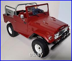 RC4WD CUSTOM TOYOTA Cruiser Body Convertible Model. & RC4WD Gelande II Chassis