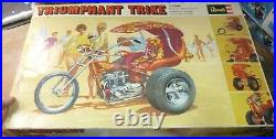 REVELL H-1223 1968 TRIUMPHANT TRIKE MOTORCYCLE KIT 1/8 McM SOLD AS SEEN