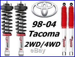 Rancho Quicklift Struts & RS5000X Rear Shocks For 98-04 Tacoma 2/4WD TRD package