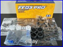 Rare New Tamiya 1/10 R/C FF03 PRO Chassis Front Motor Drive 2WD Discontinued