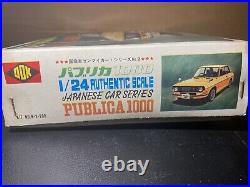 Rare Vintage Retro 1/24 Scale TOYOTA PÚBLICA 1000 Vintage Model Kit ODK Japan