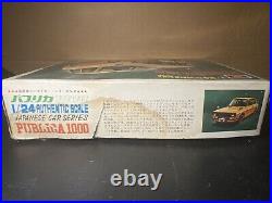 Rare Vintage Retro 1/24 Scale TOYOTA PÚBLICA 1000 Vintage Model Kit ODK Japan