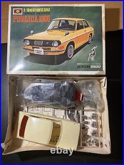 Rare Vintage Retro 1/24 Scale TOYOTA PÚBLICA 1000 Vintage Model Kit ODK Japan