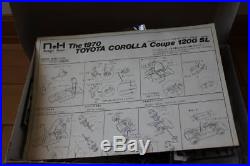 Rare and Out of Production Doyusha 1/24 Toyota Corolla coupe 1200SL 1970